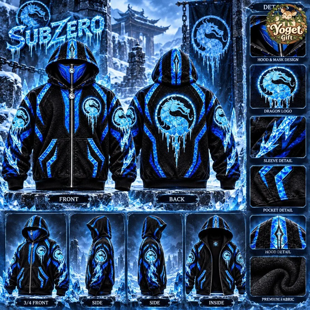H&M x MORTAL KOMBAT Sub Zero & Scorpion FATALITY Zip Up Hoodie 2026 12 H&M x MORTAL KOMBAT Sub Zero & Scorpion FATALITY Zip Up Hoodie 2026