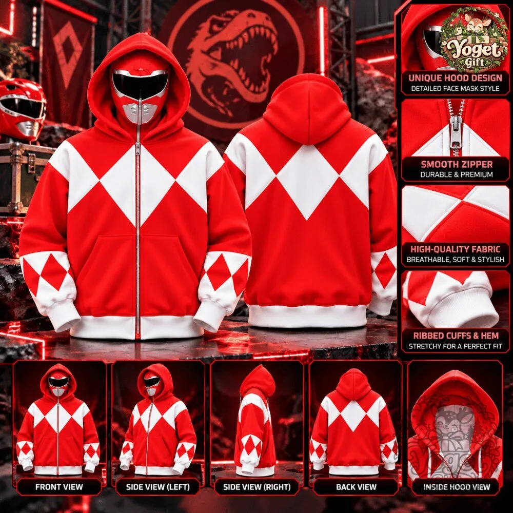 RANGERSCLAVA Mighty Morphin White Green Red Power Rangers Zip Up Hoodie 2026 17 RANGERSCLAVA Mighty Morphin White Green Red Power Rangers Zip Up Hoodie 2026