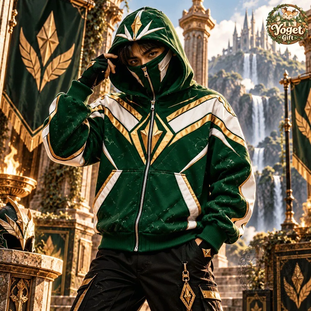RANGERSCLAVA Mighty Morphin White Green Red Power Rangers Zip Up Hoodie 2026 22 RANGERSCLAVA Mighty Morphin White Green Red Power Rangers Zip Up Hoodie 2026